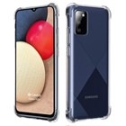 CaseUp Samsung Galaxy A02s Kılıf Titan Crystal Şeffaf